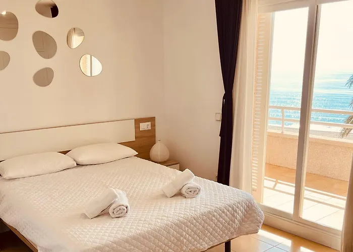 Precioso Apartamento Con Chimenea Y Vistas Al Mar